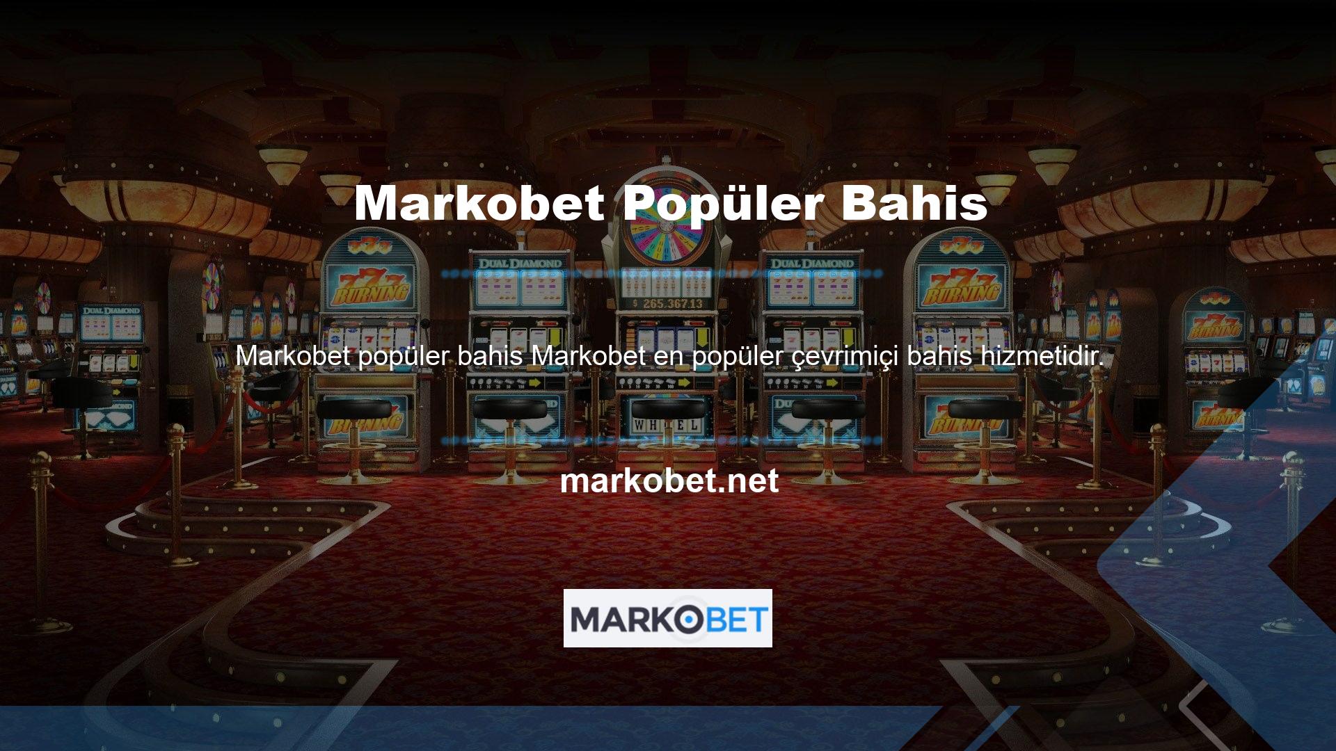 Kullanıcılar spor, at yarışı ve casino oyunları gibi birçok bahis türü arasından seçim yapabilir