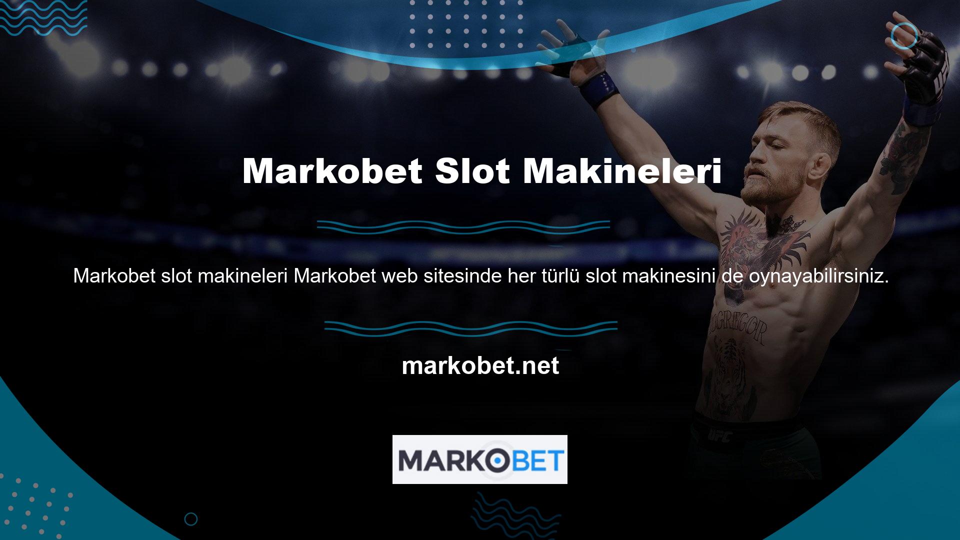 Farklı casinolar sadece Markobet değil, farklı türde slot oyunları sunar, aynı zamanda diğer tüm çevrimiçi bahisçilerin de farklı tercihleri vardır